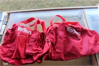 2 Red Marlboro Bags