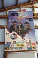 Large ZZ Top Poster