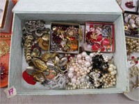 jewelry box & contents