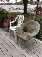 3 Outdoor Chairs