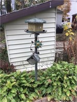 Bird Feeder And Bird House