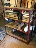 Metal Shelf 36x18x40 And Contents