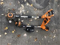 Worx 18volt Weed Eater And Edger With 2 Batteries