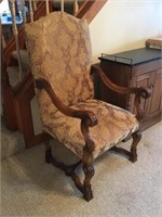 Carved Arm Chair