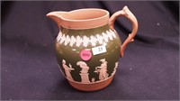 Copeland Spode 6" jasperware serving pitcher