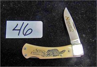 Schrade Scrimshaw 1-Blade Knife