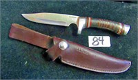 LL Bean Knife w/Sheath