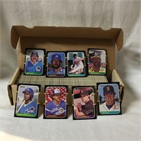 Box Of 1987 Donruss Baseball Cards