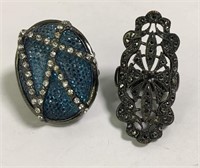 Two Costume Rings