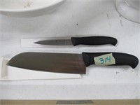 J.A. HENCKELS, 2 STAINLESS STEAL KNIVES
