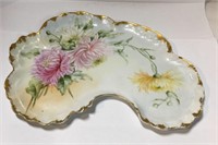 France Hand Painted Porcelain Tray