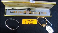 3 Ladies' Watches, 1 w/14K Gold Case