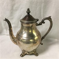 R. B. Rogers Silver Plate Tea Pot