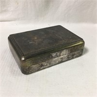 Silver Plate Hinged Lid Box
