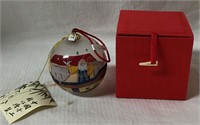 Midwest Importers Glass Christmas Ornament In Box