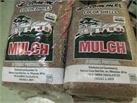 (6) Bags of Cocoa Shell Mulch