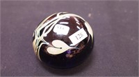 Glasshouse 1987 paperweight, signed,