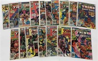 17 Vintage Marvel Two-In-One The Thing Comic Books