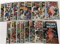 17 Vintage Marvel Two-In-One The Thing Comic Books