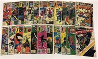 22 Vintage Peter Parker Spiderman Comic Books