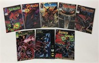 Spawn 1-5 Comics & Three Extras Books