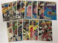 Lot of 17 Vintage Daredevil Comic Books
