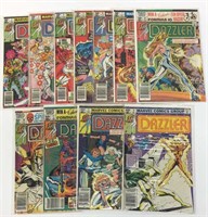 Lot of 11 Vintage Dazzler Comic Books