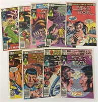 Lot of 9 Vintage Star Trek Comic Books
