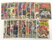 Lot of 21 Vintage Star Wars Comic Books