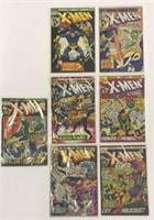 7 Vintage X-Men Comic Books W/ Key Issue