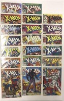 20 Early 90's Uncanny X-Men Comics W/ 1st Jubilee