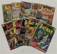 10 Batman 12 Cent & Giant Comics W/ Key Issues