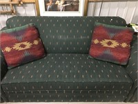 Sofa + Ottoman + 2 pillows