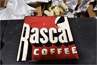 rascal coffee plate