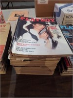 Lot (20) Vintage Playboy Magazines