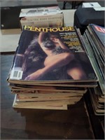 Lot (20) Vintage Penthouse Magazines
