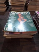 Lot (20) Vintage Gallery Magazines