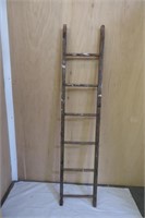 Primitive Garden Decor or Quilt Display Ladder