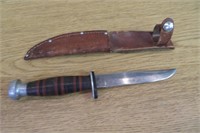 Vintage Knife With Sheath