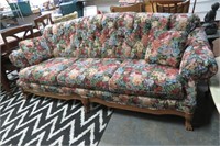 Charles Sofa With Claw Feet Very Good Condition