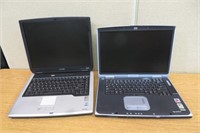 2 Lap Tops No Cords Untested
