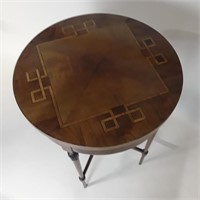 DELICATE INLAID OCCASIONAL TABLE