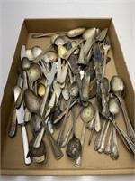 Flatware, Some Silver Plate