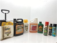 Herbicide & Insecticide, Some Full- Others Not