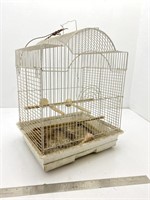 White Bird Cage 10x13x17