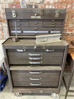 Kennedy Tool Box With Contents and Keys