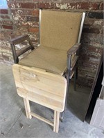 Chairs, Folding Table