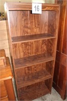 Laminate 4 shelf bookcase