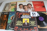 Assorted vinyl albums
