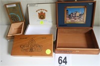 Wooden Cigar boxes